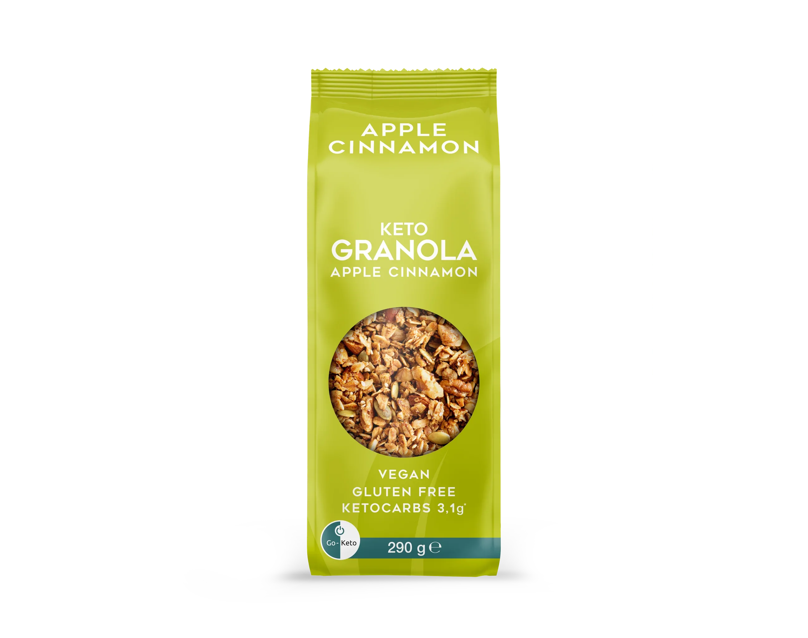 Go-Keto Granola - Apple Cinnamon 290g Go-Keto P-GK-GRAC-47