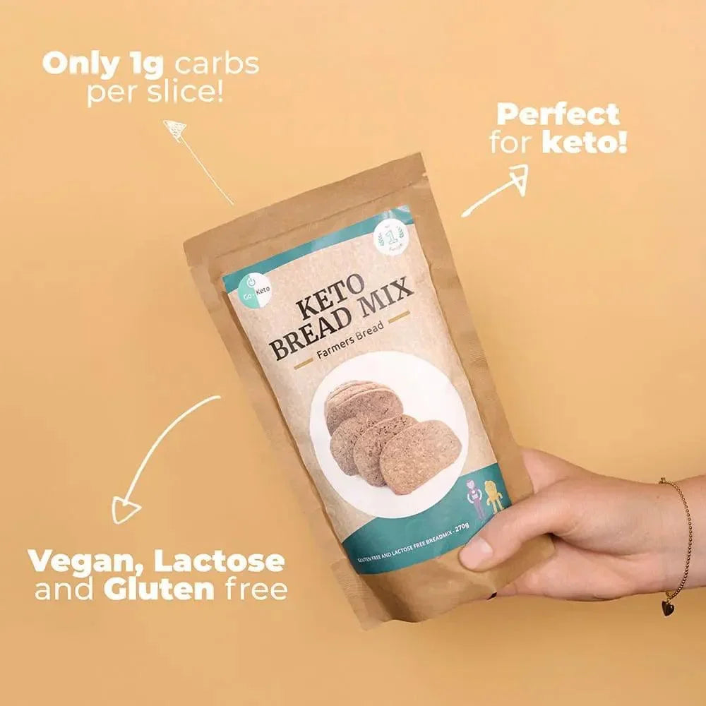 Keto Bread Mix Farmers Go-Keto 270gr go-keto P-GKFB-BAK17