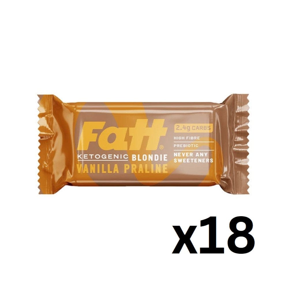 Live Fatt Keto Blondie Vanilla Praline Live Fatt 40g x18 01900029 Vital20