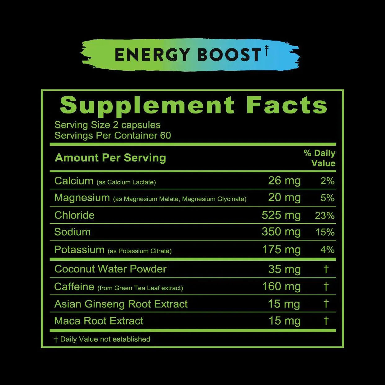 Re-Lyte Electrolyte Capsules Energy Boost Re-Lyte x120 03300014 KetoFitShop