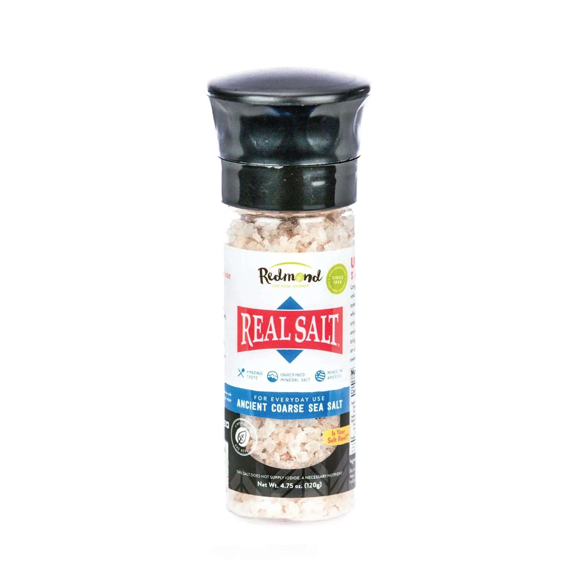 Real Salt Real Salt Coarse Grinder 135g 03400001 Vital20