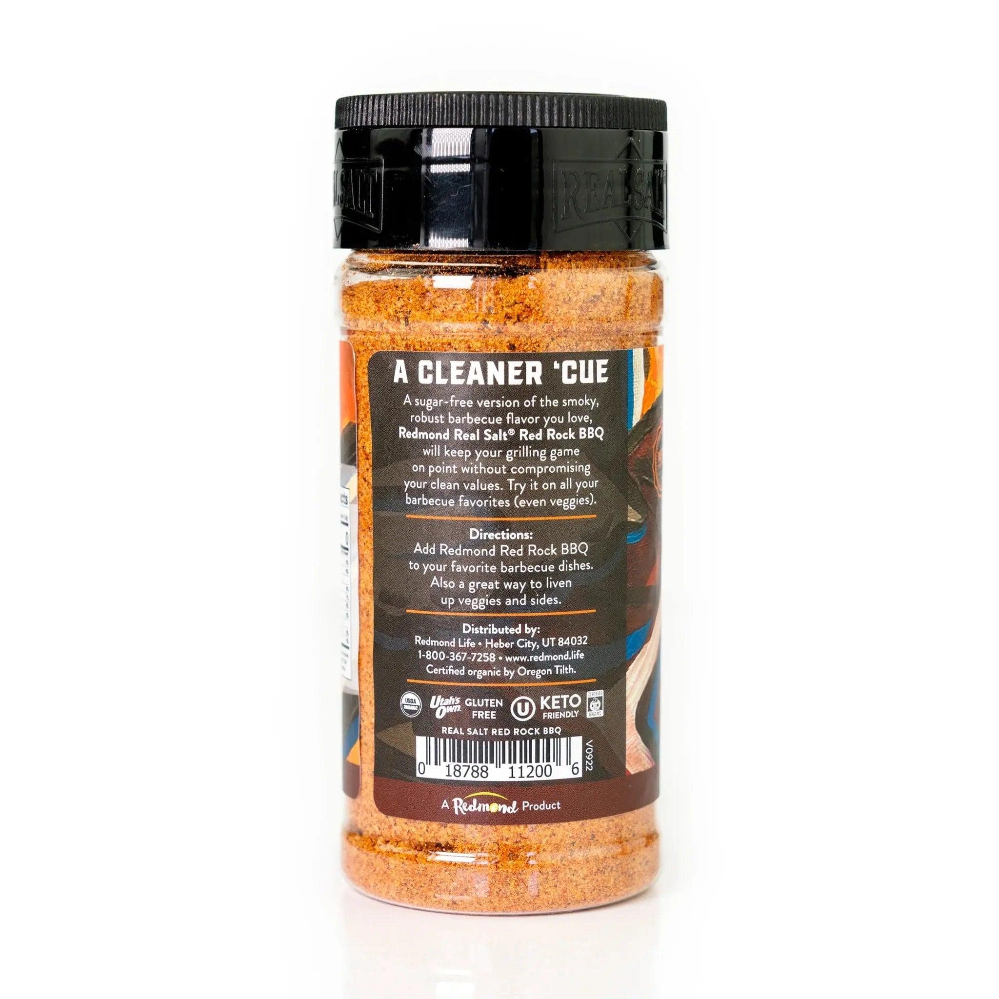 Real Salt Real Salt Seasonings Red Rock BBQ Shaker 191g 03400026 Vital20