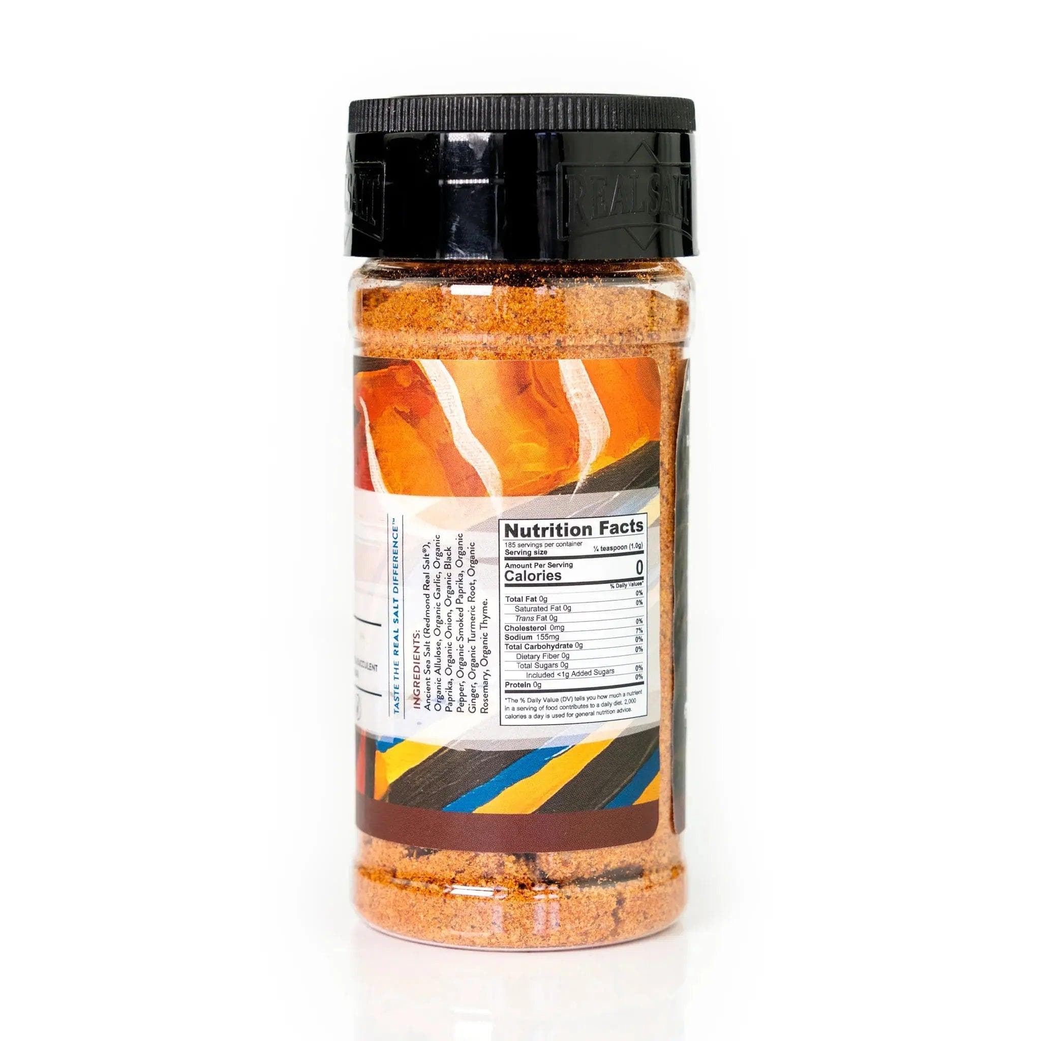 Real Salt Real Salt Seasonings Red Rock BBQ Shaker 191g 03400026 Vital20