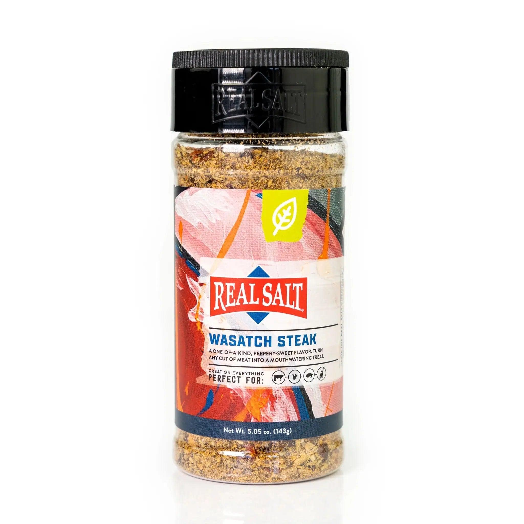 Real Salt Real Salt Seasonings Wasatch Steak Shaker 150g 03400027 Vital20