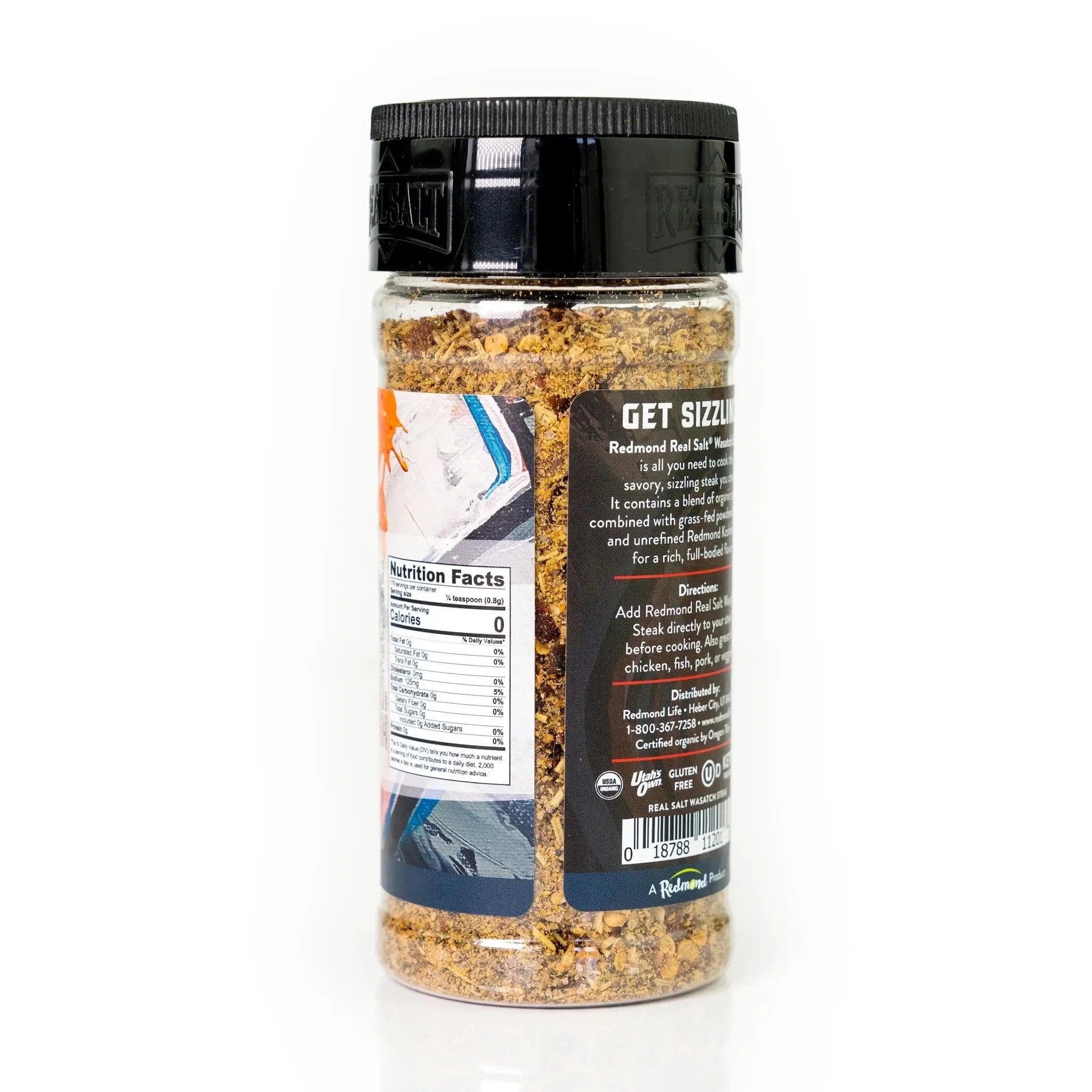 Real Salt Real Salt Seasonings Wasatch Steak Shaker 150g 03400027 Vital20