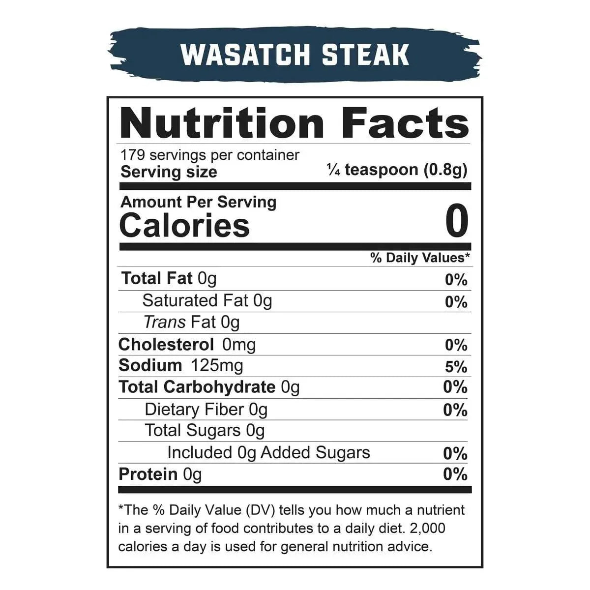 Real Salt Real Salt Seasonings Wasatch Steak Shaker 150g 03400027 Vital20