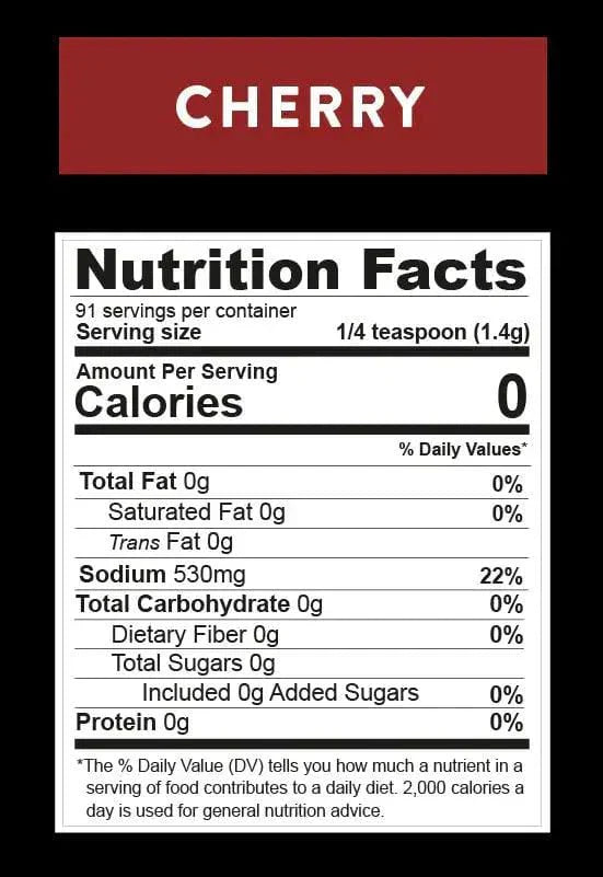 Real Salt Real Salt Smoked Cherry Shaker 156g 03400029 Vital20