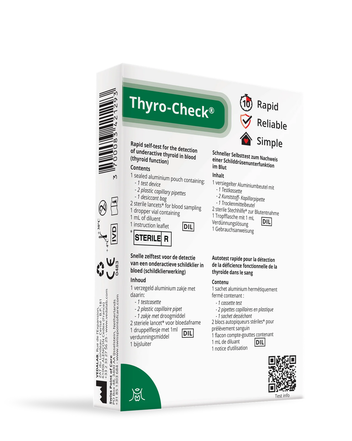 THYRO-Check® Swiss Point of Care Swiss Point of Care P-ST-THY-93