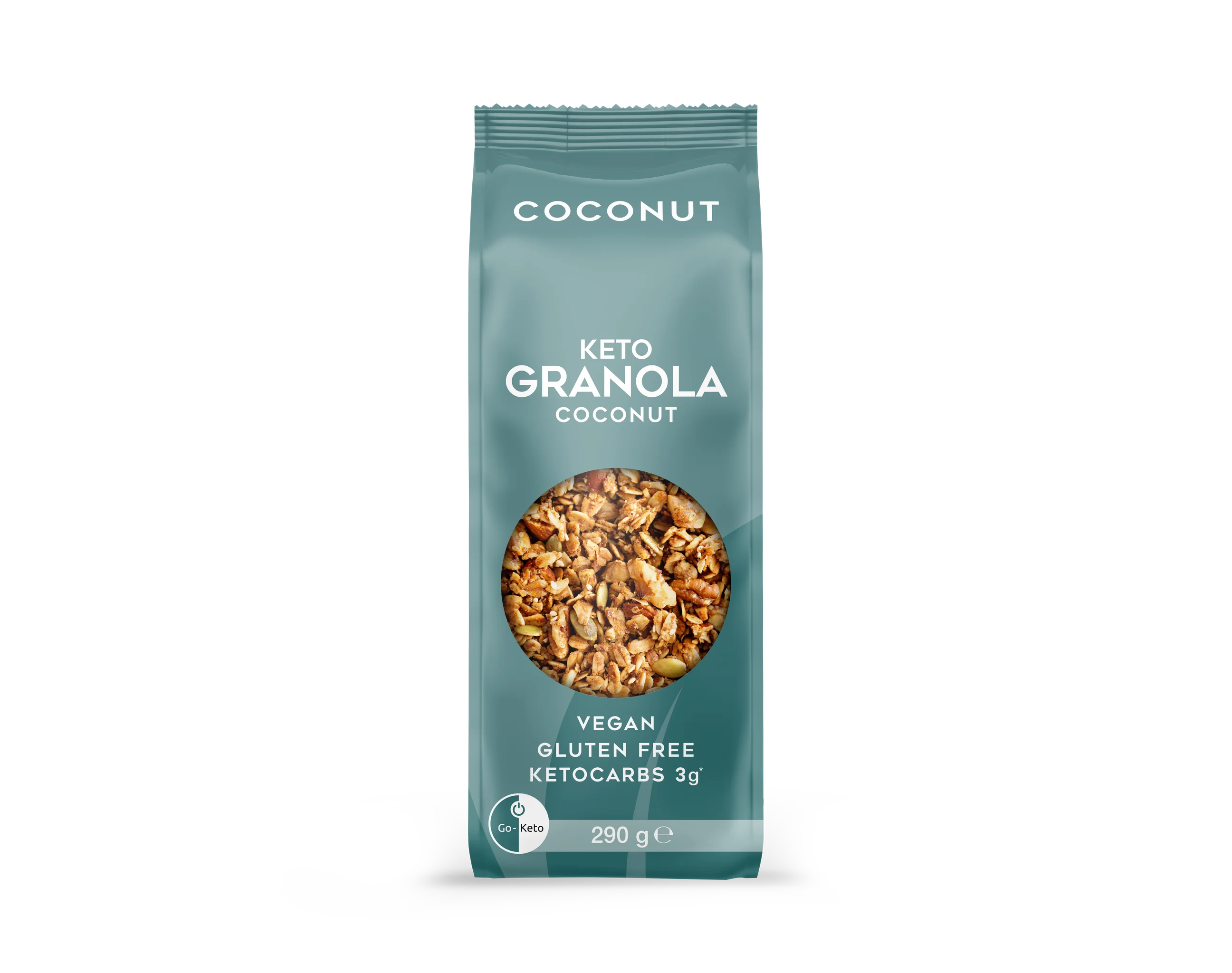 Go-Keto Granola - Coconut 290g x9 outercase Go-Keto O-GK-54-GRCO
