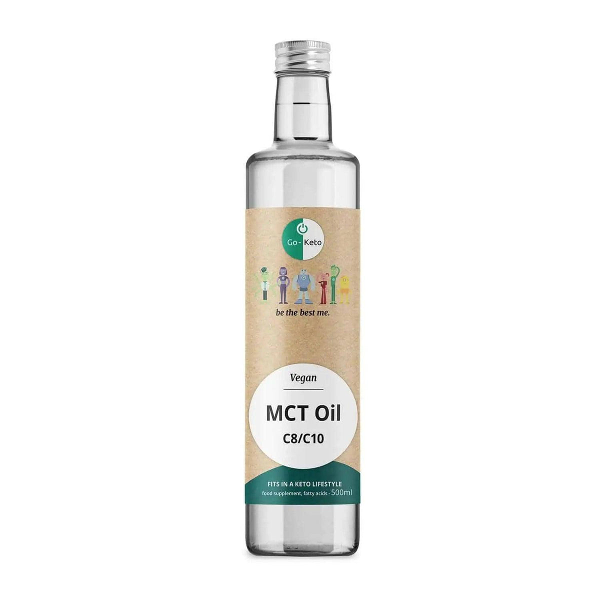 Go-Keto MCT Oil Coconut C8/C10 Go-Keto 500ml P-GK-MCT-662 Vital20