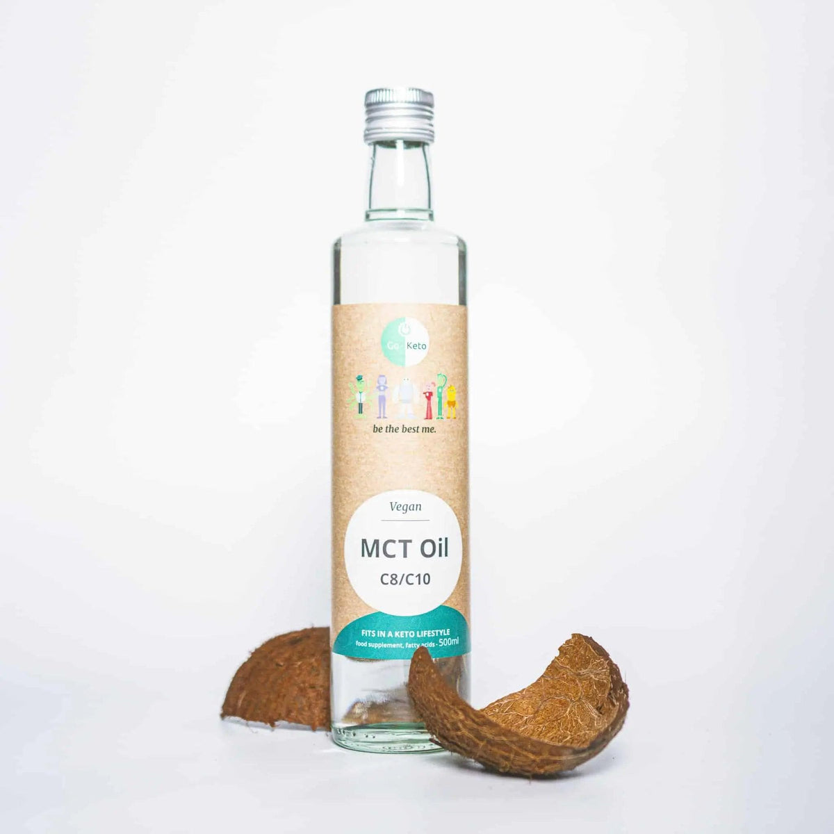 Go-Keto MCT Oil Coconut C8/C10 Go-Keto 500ml P-GK-MCT-662 Vital20