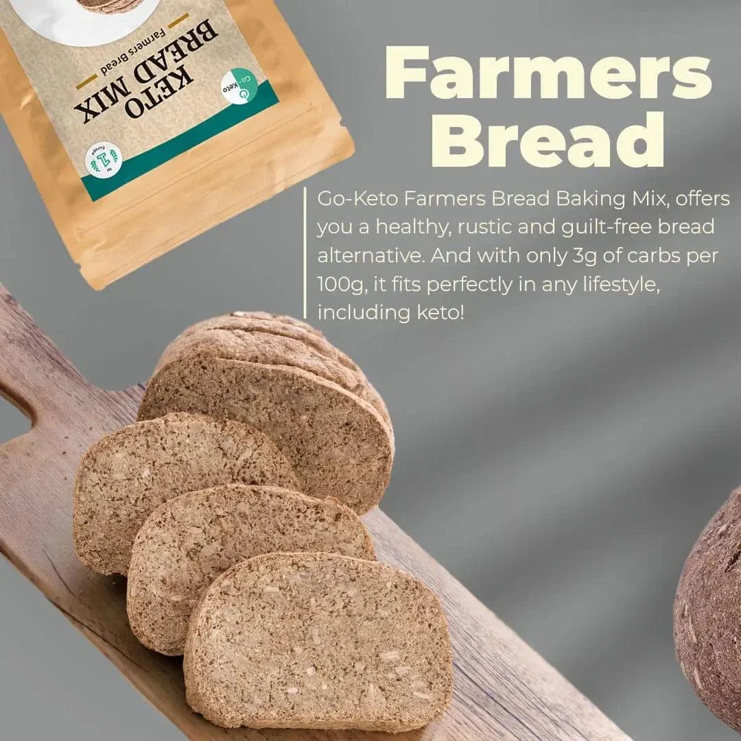 Keto Bread Mix Farmers Go-Keto 270gr go-keto  P-GKFB-BAK17