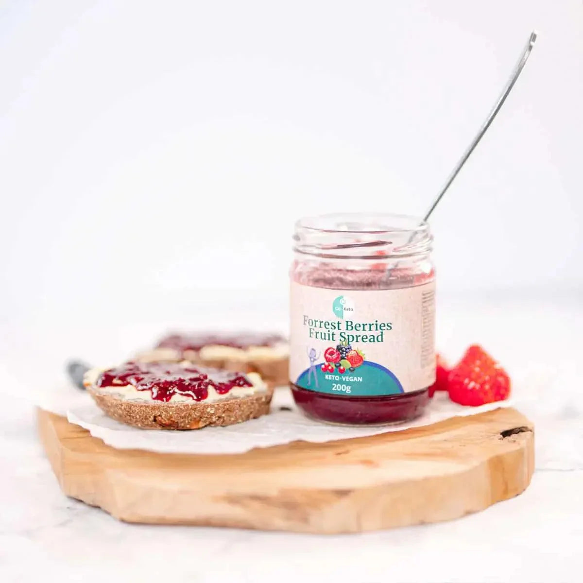 Keto Fruit Spread Forest Berries Go-Keto 200g go-keto  P-GKFSFB-26