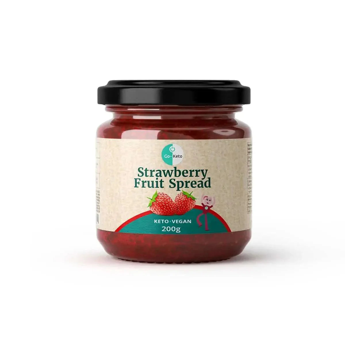 Keto Fruit Spread Strawberry Go-Keto 200g go-keto  P-GKFSS-33