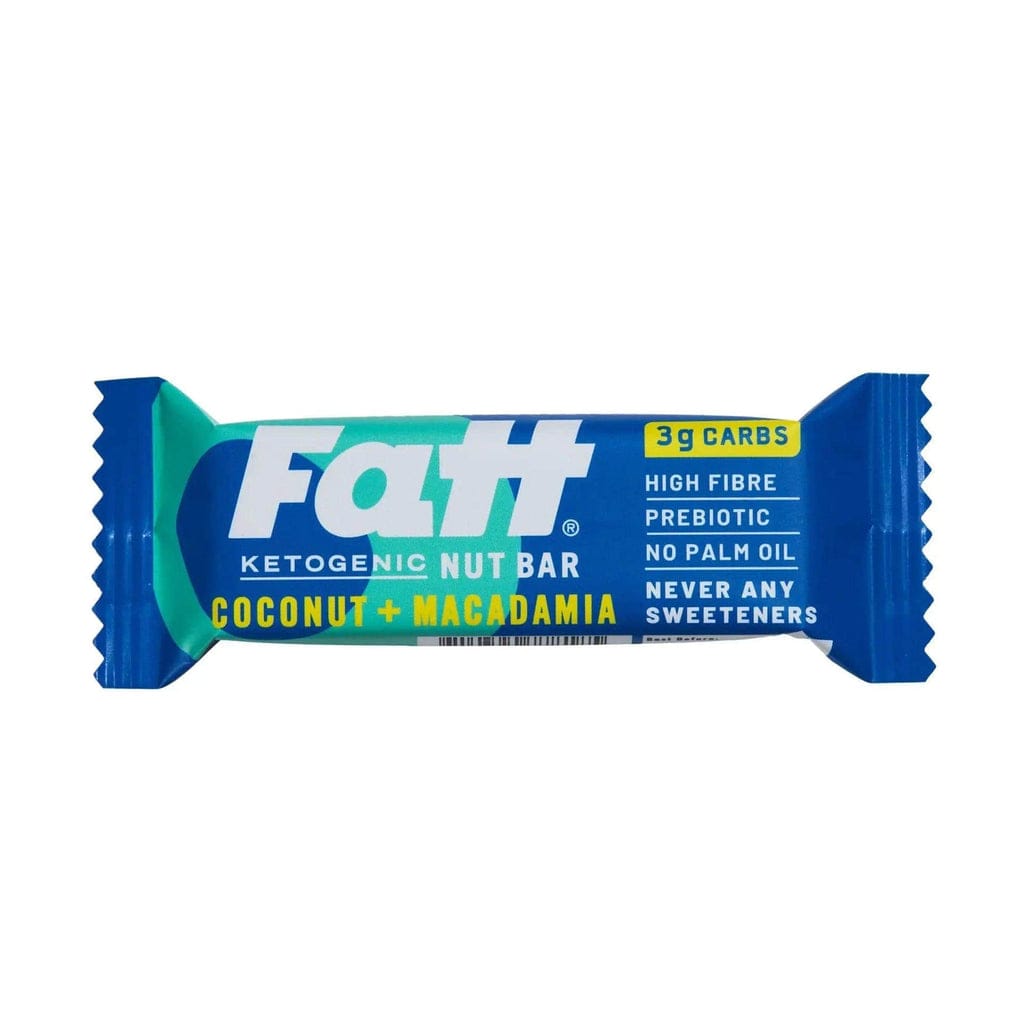 Live Fatt Keto Bar Coconut Macadamia Live Fatt 30g x20 01900021 Vital20