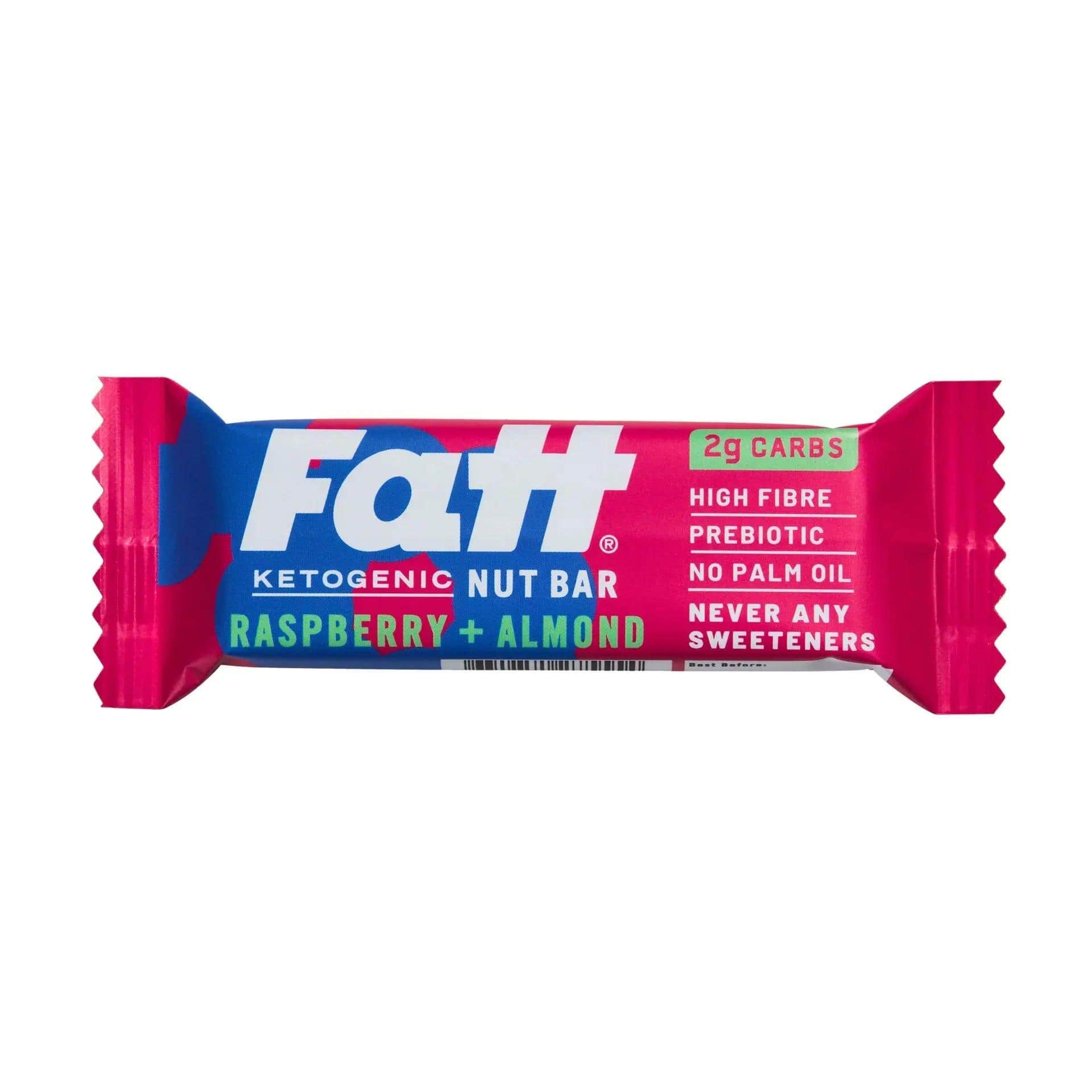 Live Fatt Keto Bar Raspberry Almond Live Fatt 30g 01900007 Vital20