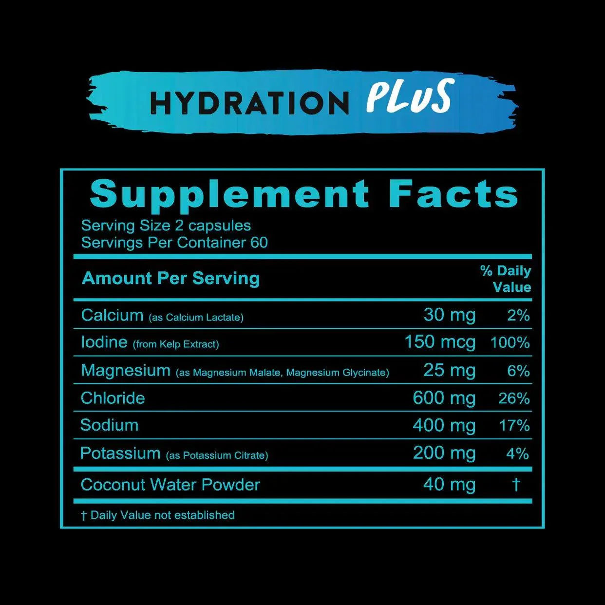 Re-Lyte Electrolyte Capsules Hydration Support Plus Re-Lyte x120 03300016 Vital20