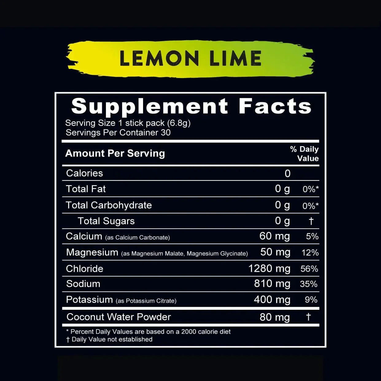 Re-Lyte Electrolyte Hydration Drink Mix Lemon Lime Re-Lyte x30 sticks 03400048 KetoFitShop