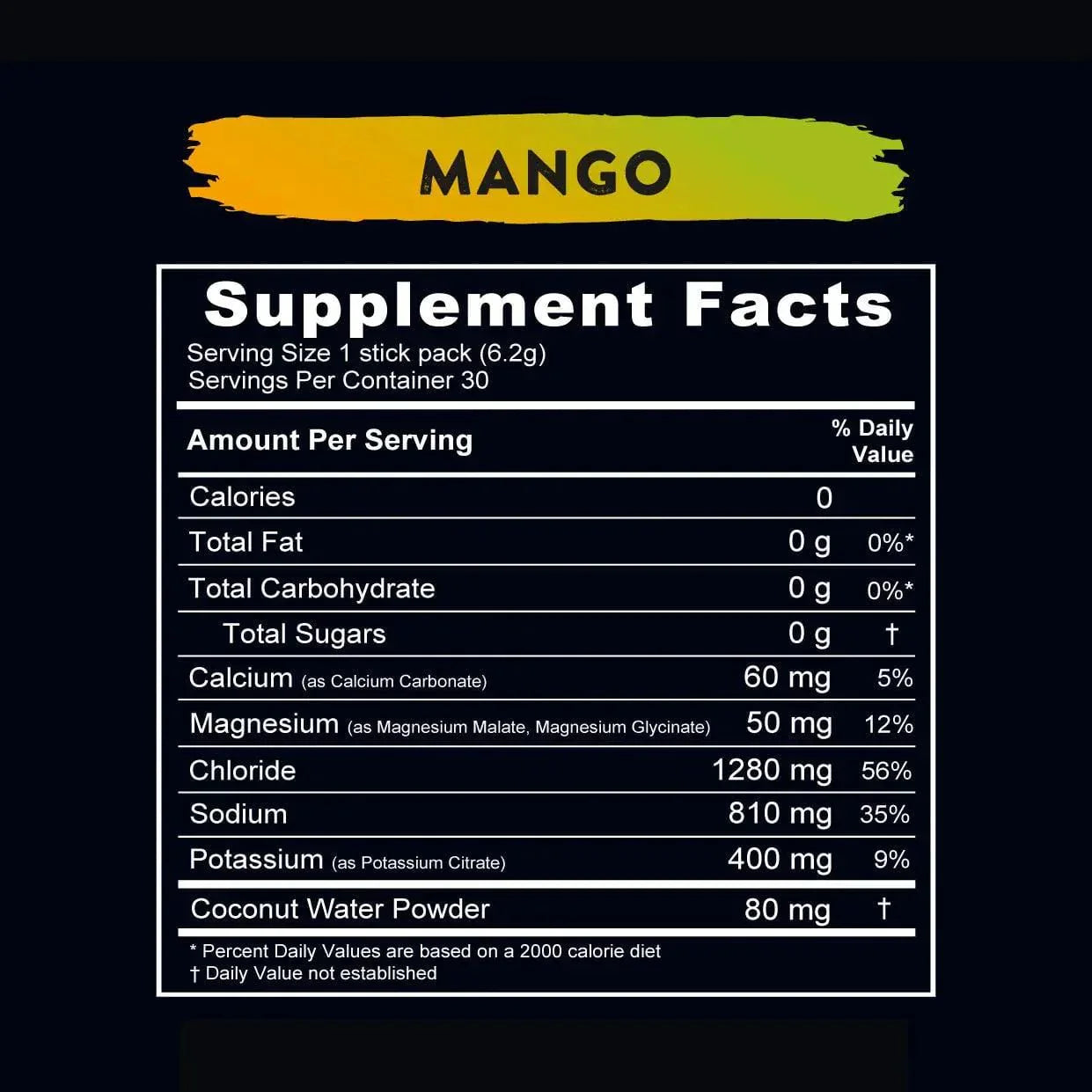 Re-Lyte Electrolyte Hydration Drink Mix Mango Sticks Re-Lyte x30 sticks 03400051 Vital20