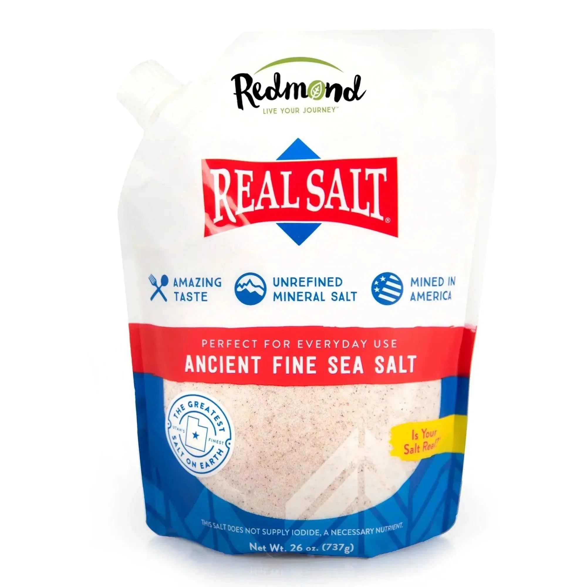 Real Salt Real Salt Fine Pouch 737g 03400045 Vital20