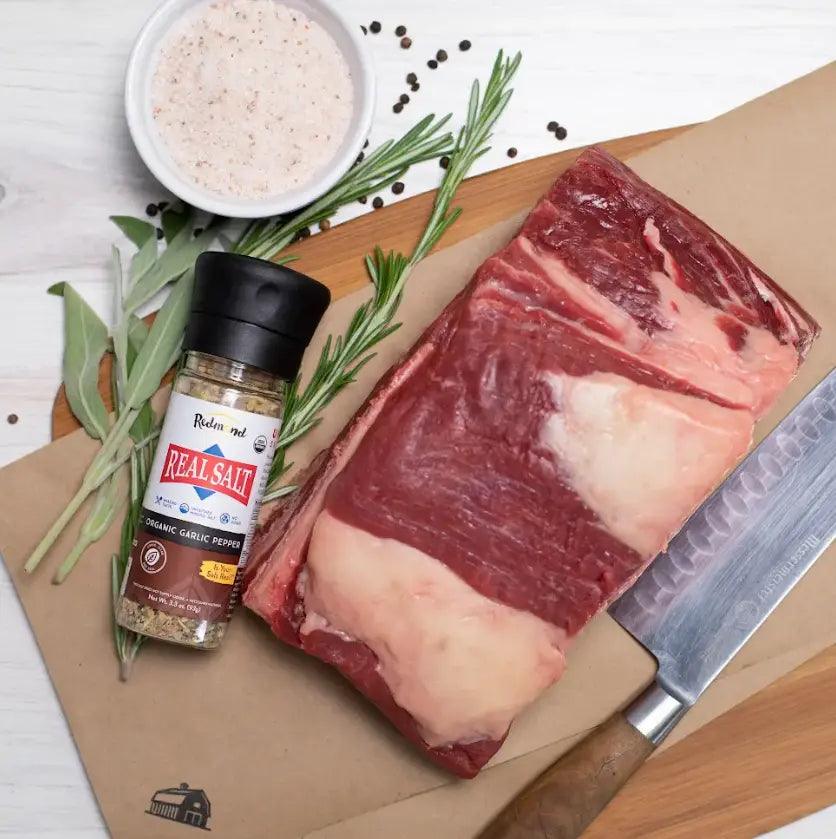 Real Salt Real Salt Garlic Pepper Grinder Real Salt 93g 03400003 Vital20