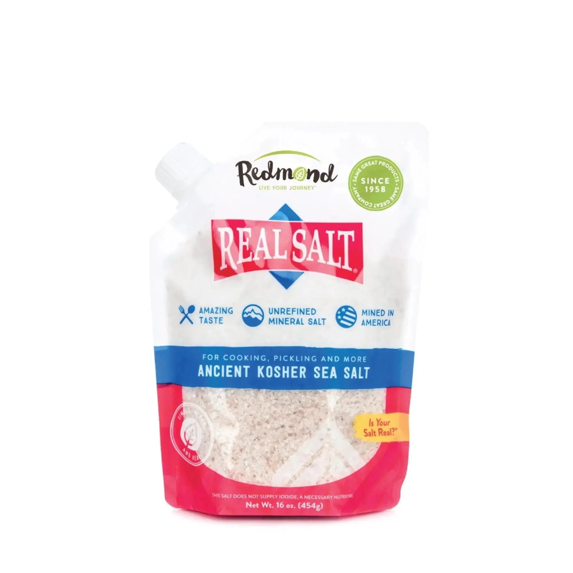 Real Salt Real Salt Kosher Pouch 454g 03400010 Vital20
