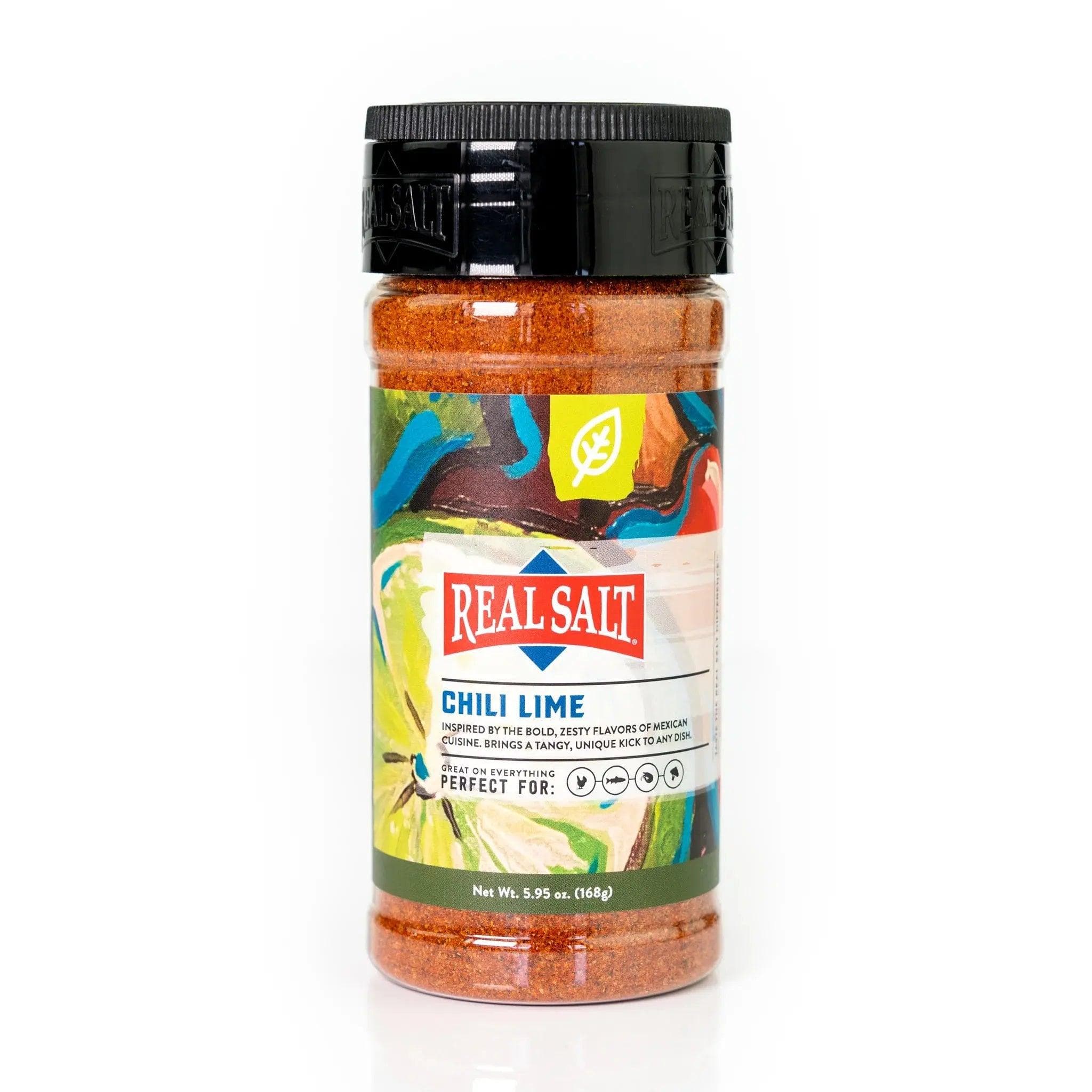 Real Salt Real Salt Seasonings Chili Lime Shaker 160g 03400024 Vital20