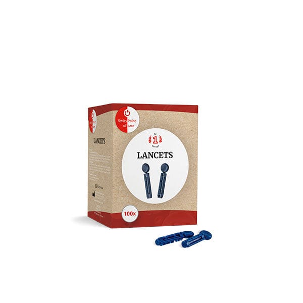 Swiss Point of Care Lancets Swiss Point of Care x100 P-OCLA-GK100SP Vital20