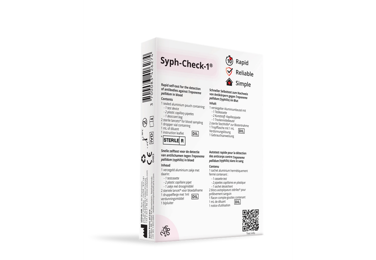SYPH-CHECK-1® Swiss Point of Care Swiss Point of Care P-ST-SYP-74