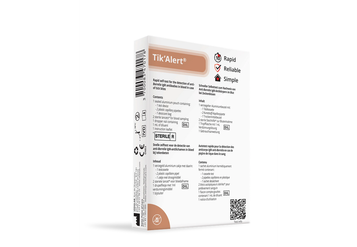 Tik’Alert® Swiss Point of Care Swiss Point of Care P-ST-TIK-78
